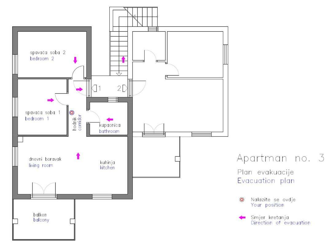 Apartment Traversa Novalja Exterior photo